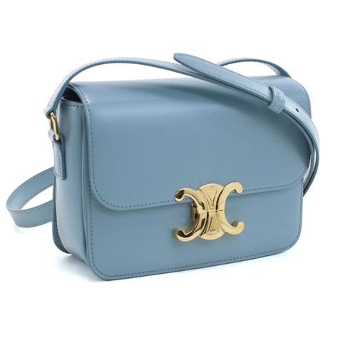 celine california blue|Celine Crossbody Shoulder Triomphe Bag California Blue.